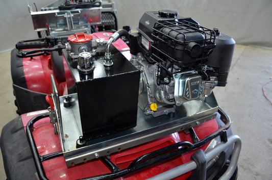 Kranvagn 420 - 2 spak med on/off, ramstyrning och utskjut